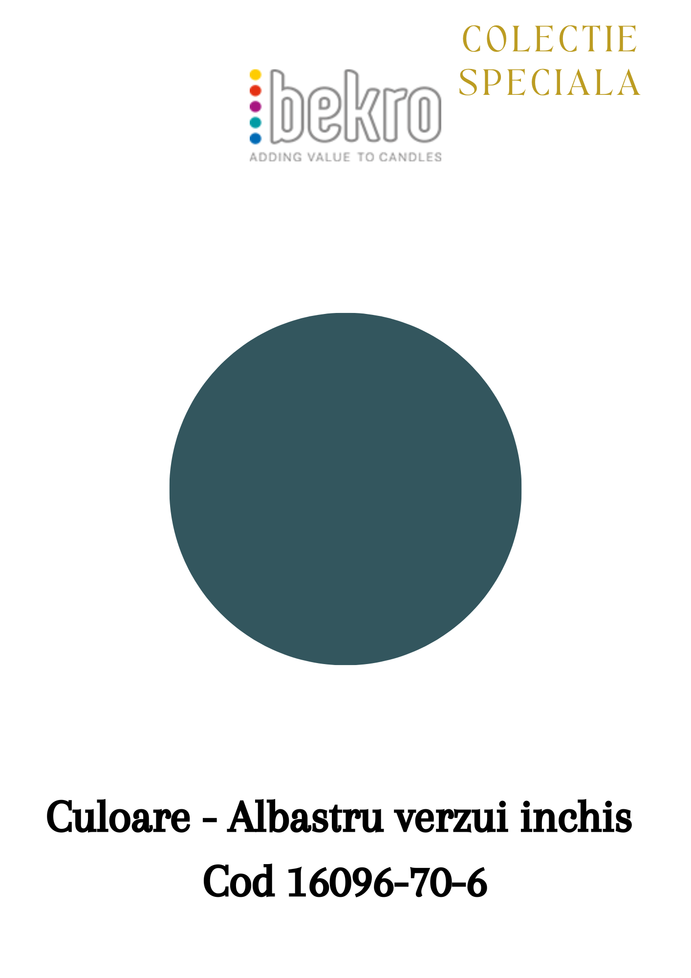 Bekro Albastru verzui inchis cod 16096-70-6