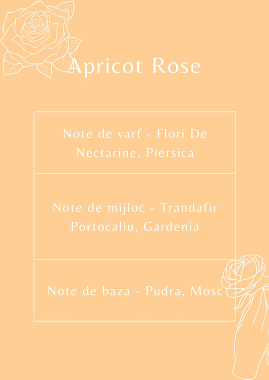 Ulei Parfumat Apricot Rose
