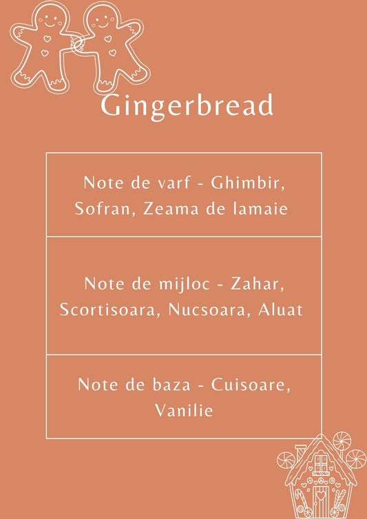 ulei parfumat turta dulce gingerbread parfum lumanari sapunuri wax melts parfum iarna supply lab