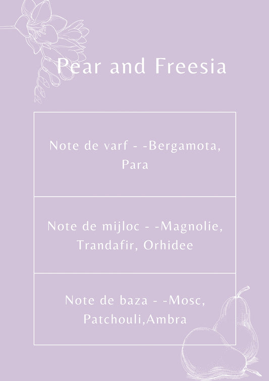 Ulei Parfumat Pear and Freesia