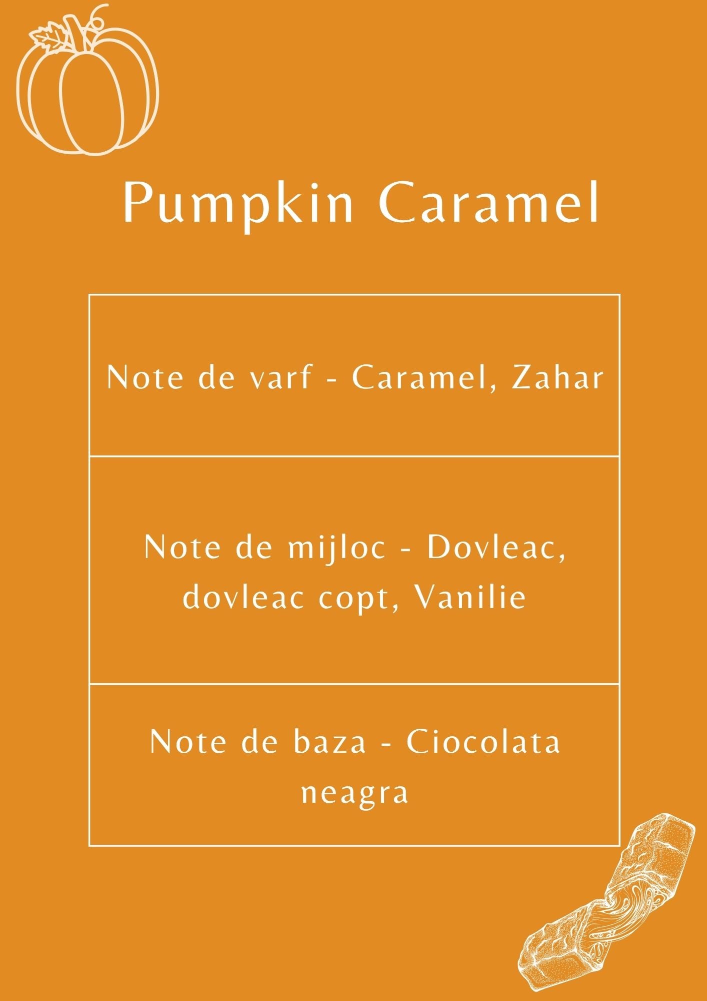 pumpkin caramel lumanari parfumate parfum supply lab caramel dovleac vanilie