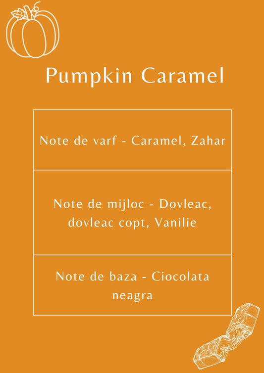 pumpkin caramel lumanari parfumate parfum supply lab caramel dovleac vanilie