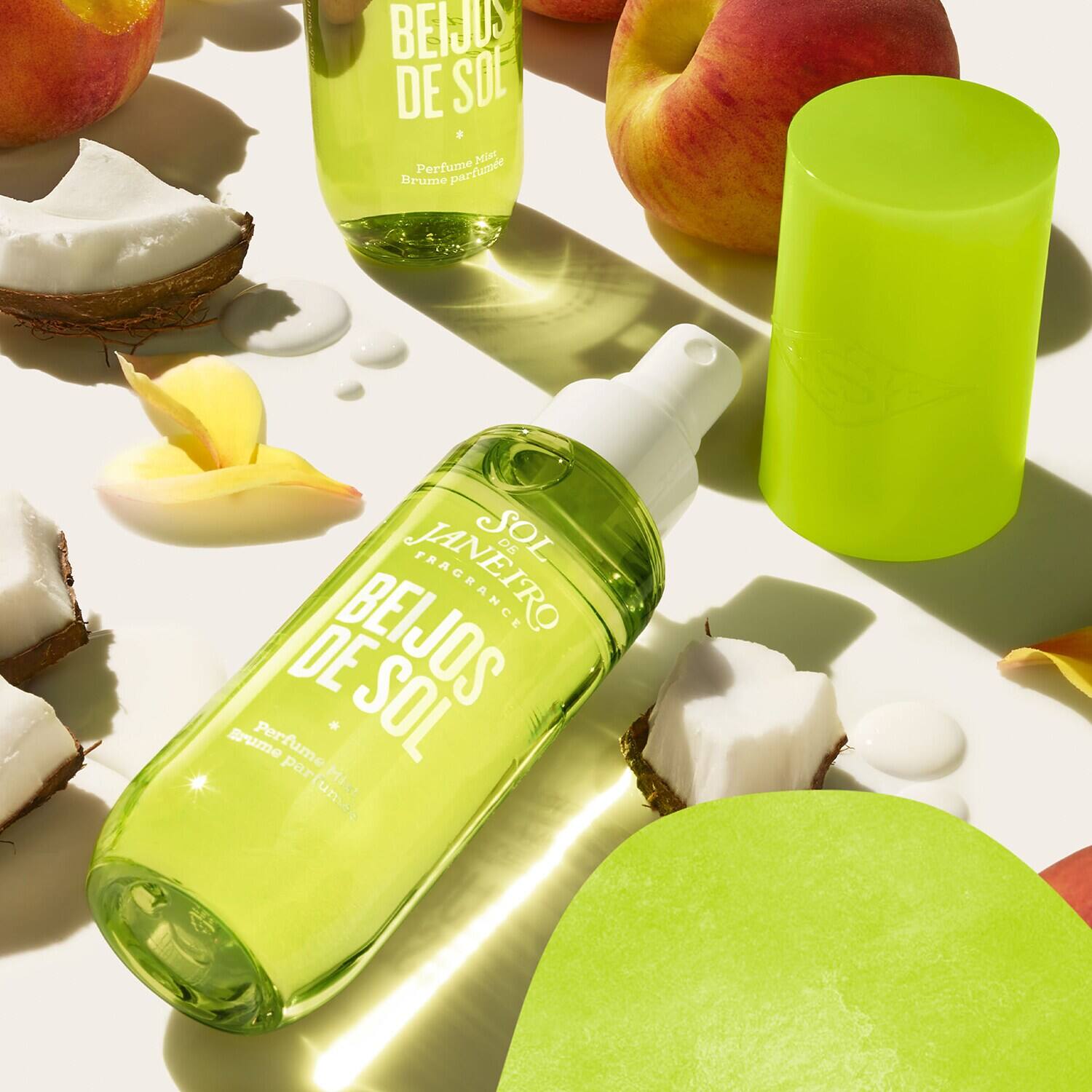 Peach coconut ulei parfumat lumanari wax melt tablete parfumate candles Lumanari beijos de sol