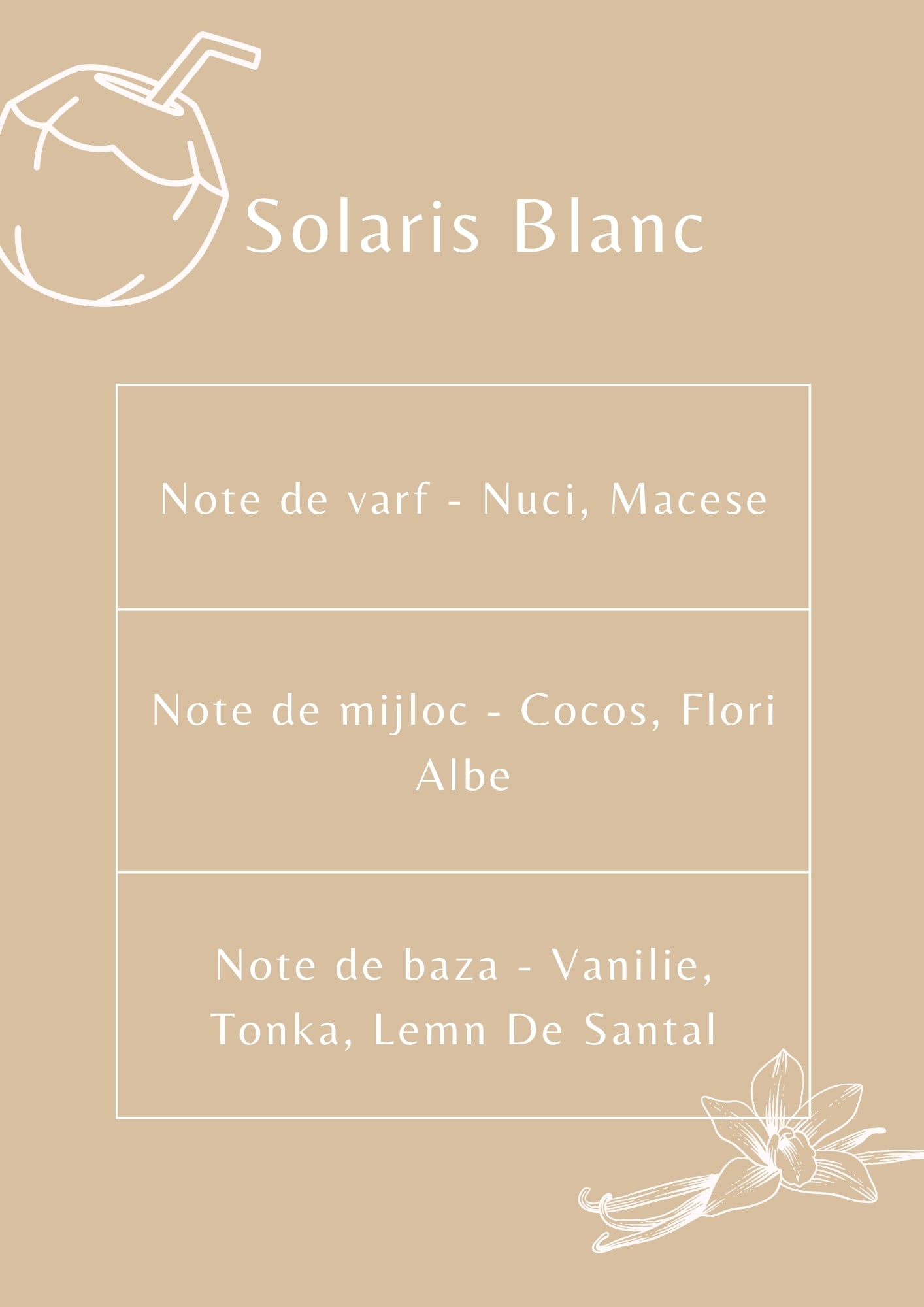 Ulei Parfumat Solaris Blanc