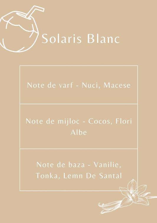 Ulei Parfumat Solaris Blanc