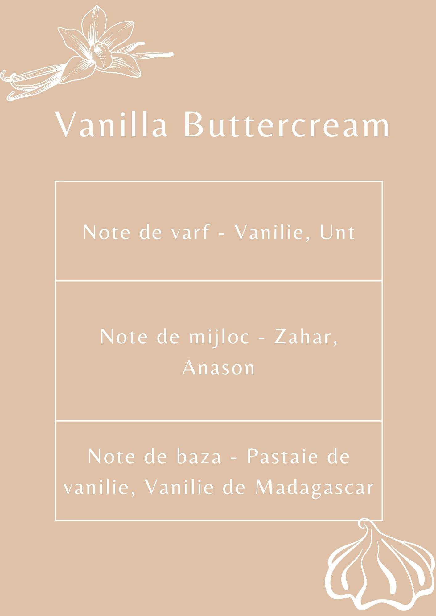 vanilla buttercream lumanari parfumate vanilie parfum wax melts parfum lumanari soia ceara