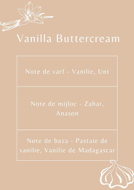 vanilla buttercream lumanari parfumate vanilie parfum wax melts parfum lumanari soia ceara