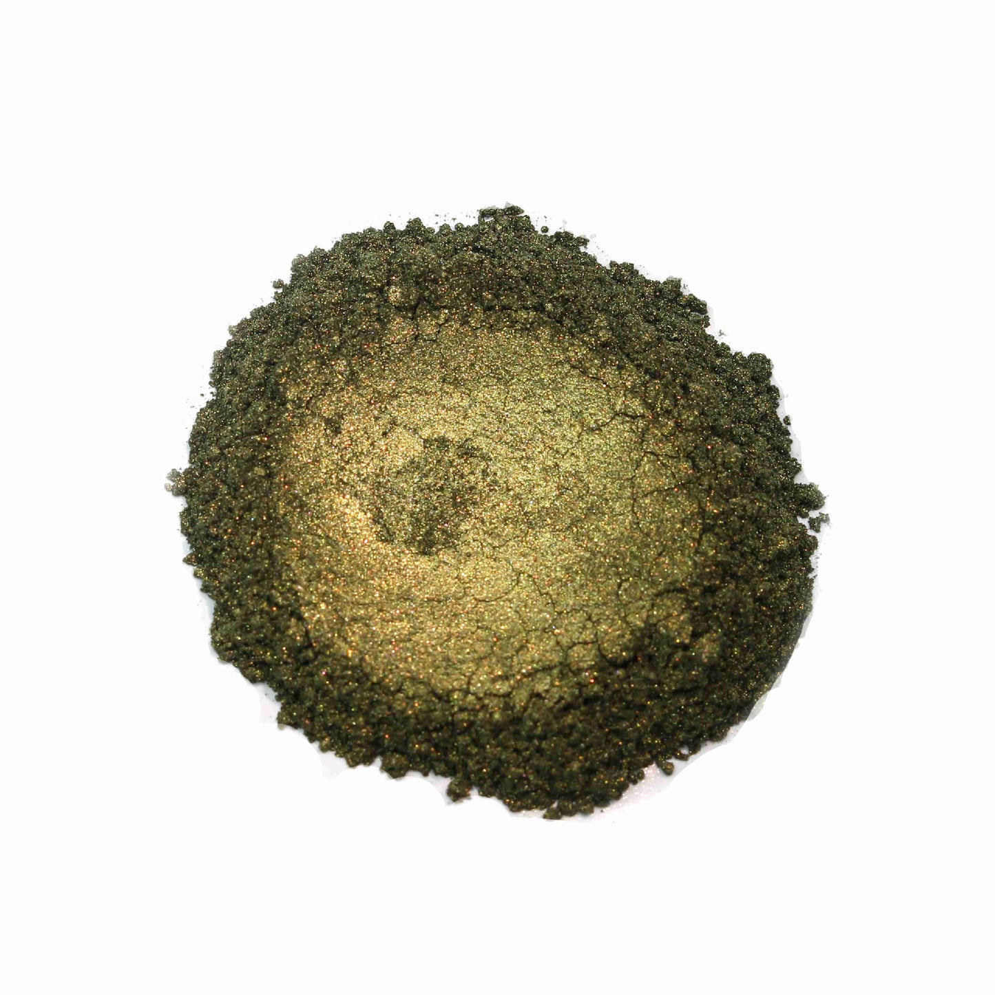 Pudra mica Dark Green Gold