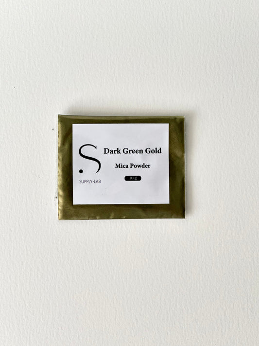 Pudra mica Dark Green Gold