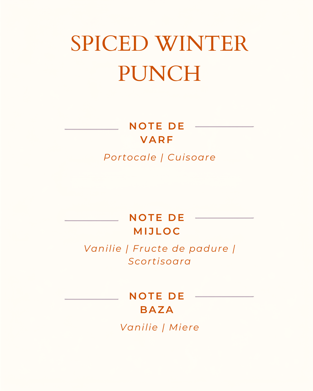 Ulei parfumat Spiced Winter Punch