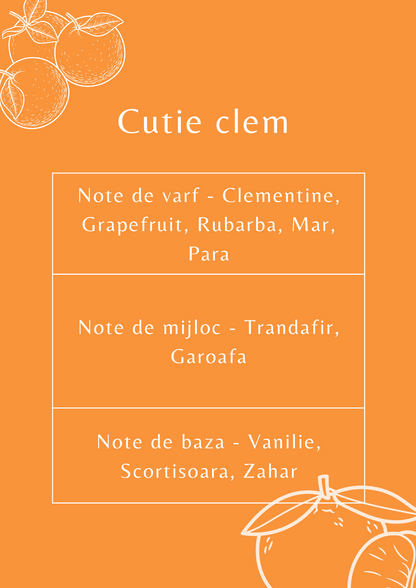 Ulei Parfumat Cutie Clementine