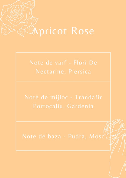 Ulei Parfumat Apricot Rose