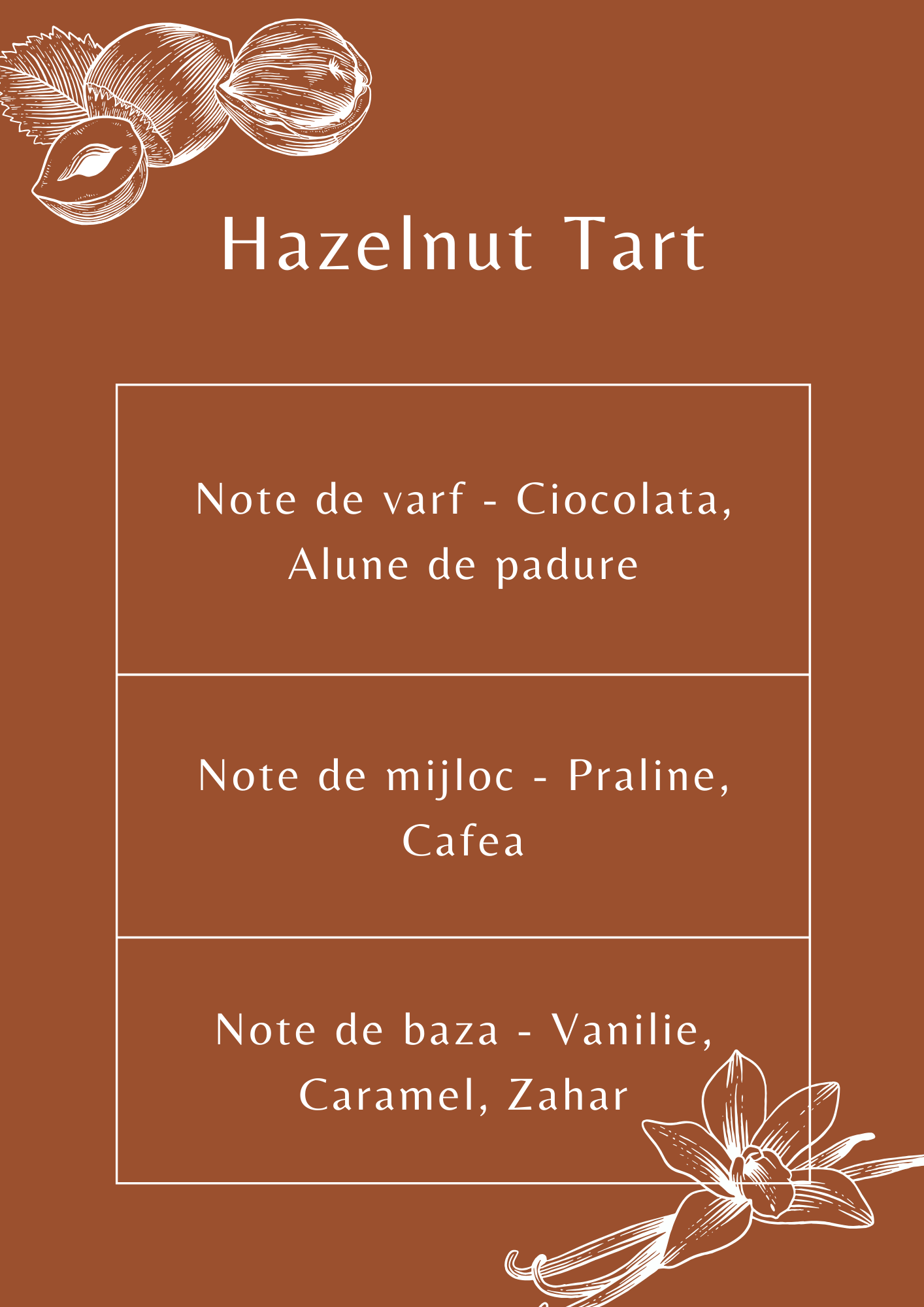 Hazelnut alune padure  ulei parfumat lumanari ceara de soia parfumant