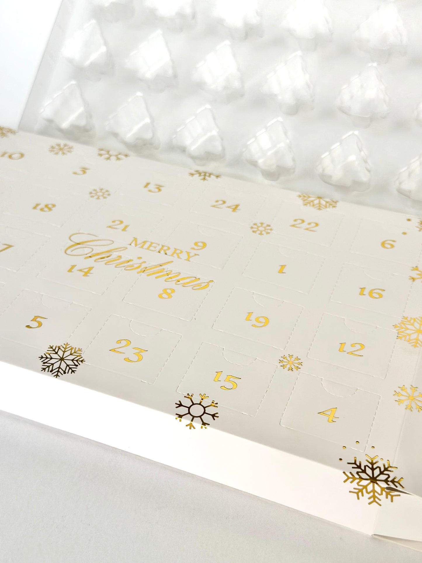 Calendar Advent Craciun Stelute Aurii