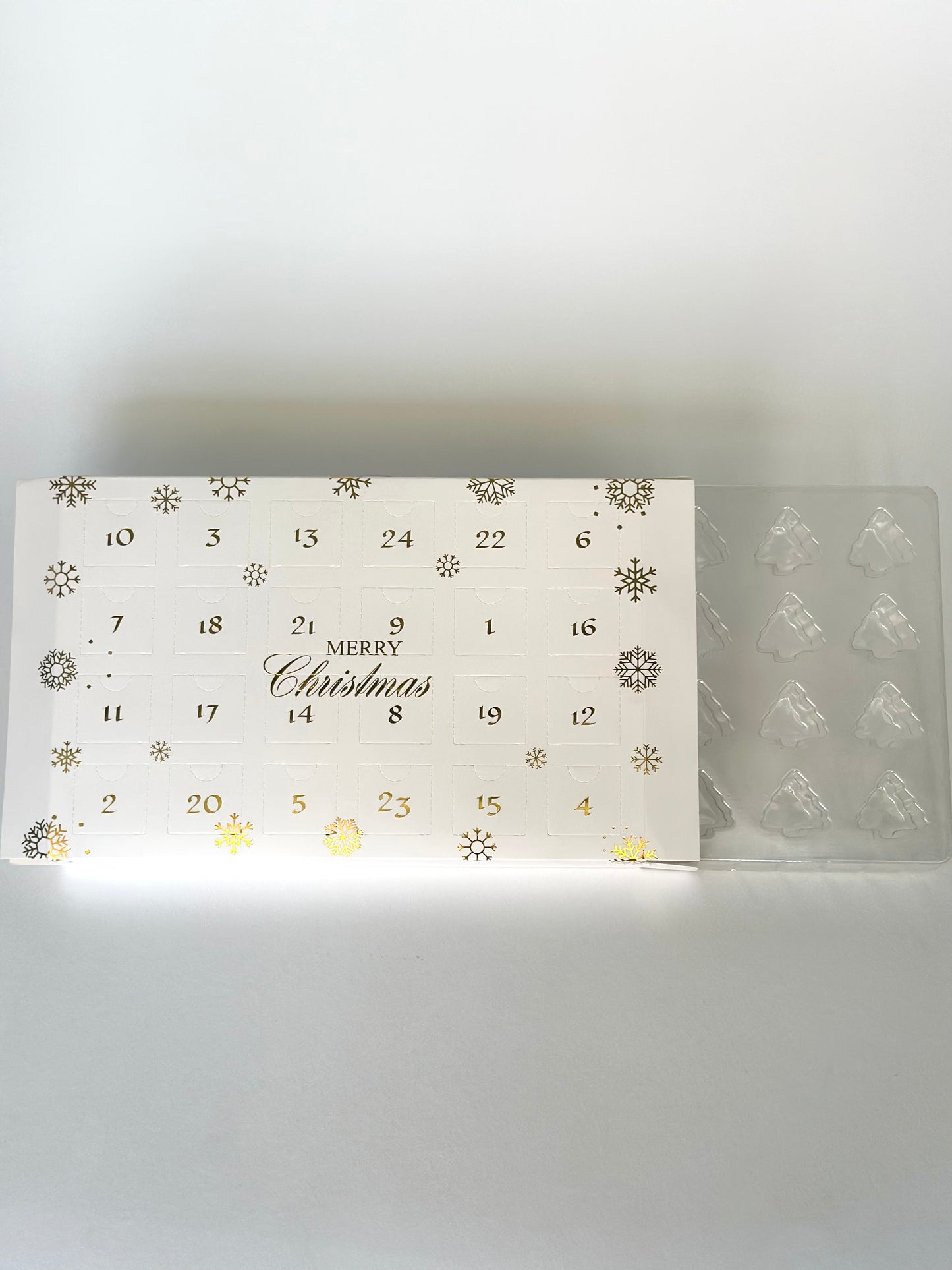 Calendar Advent Craciun Stelute Aurii