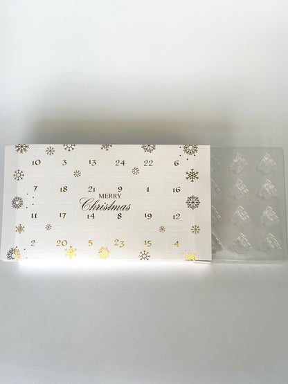 Calendar Advent Craciun Stelute Aurii