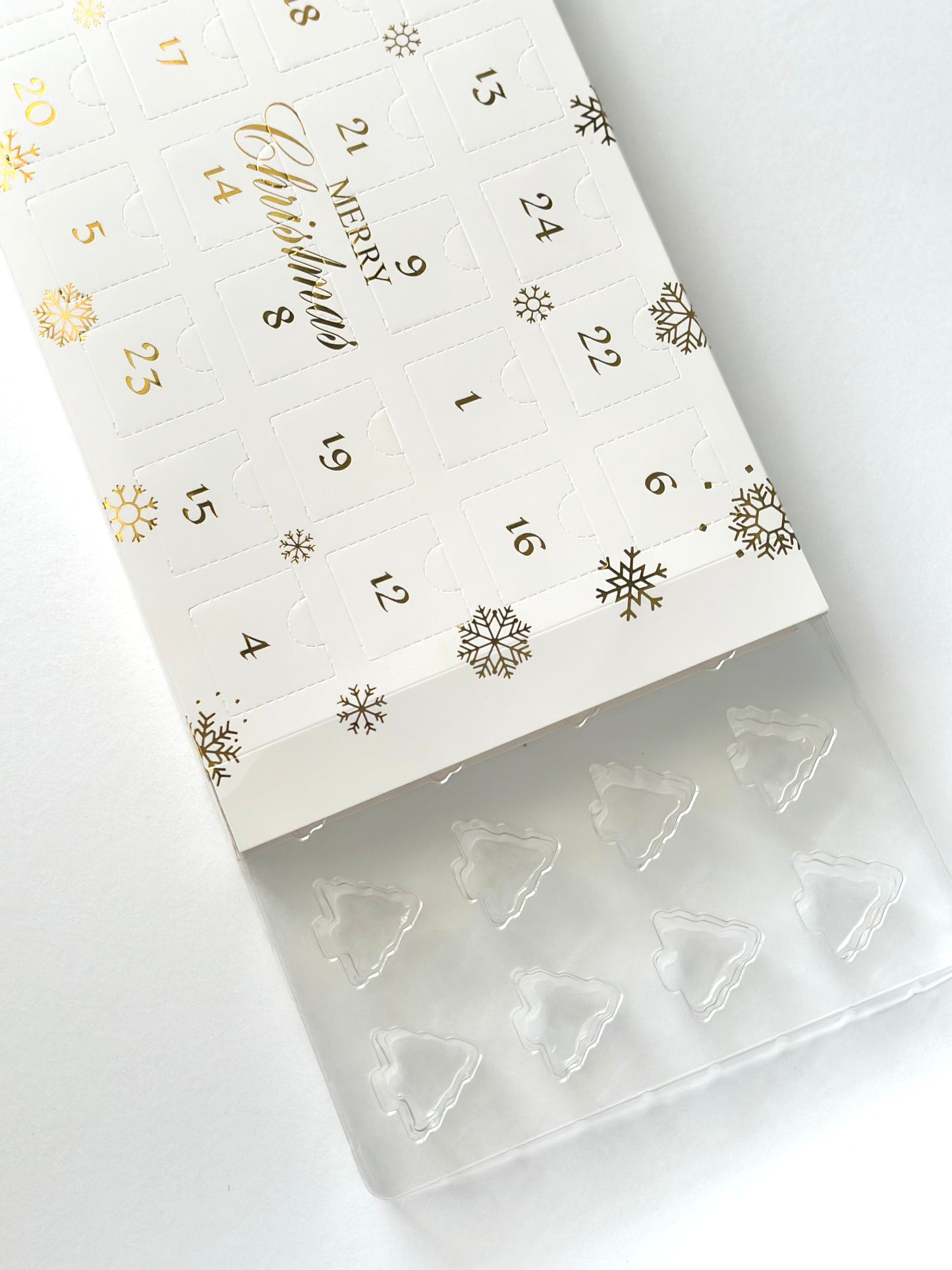 Calendar Advent Craciun Stelute Aurii