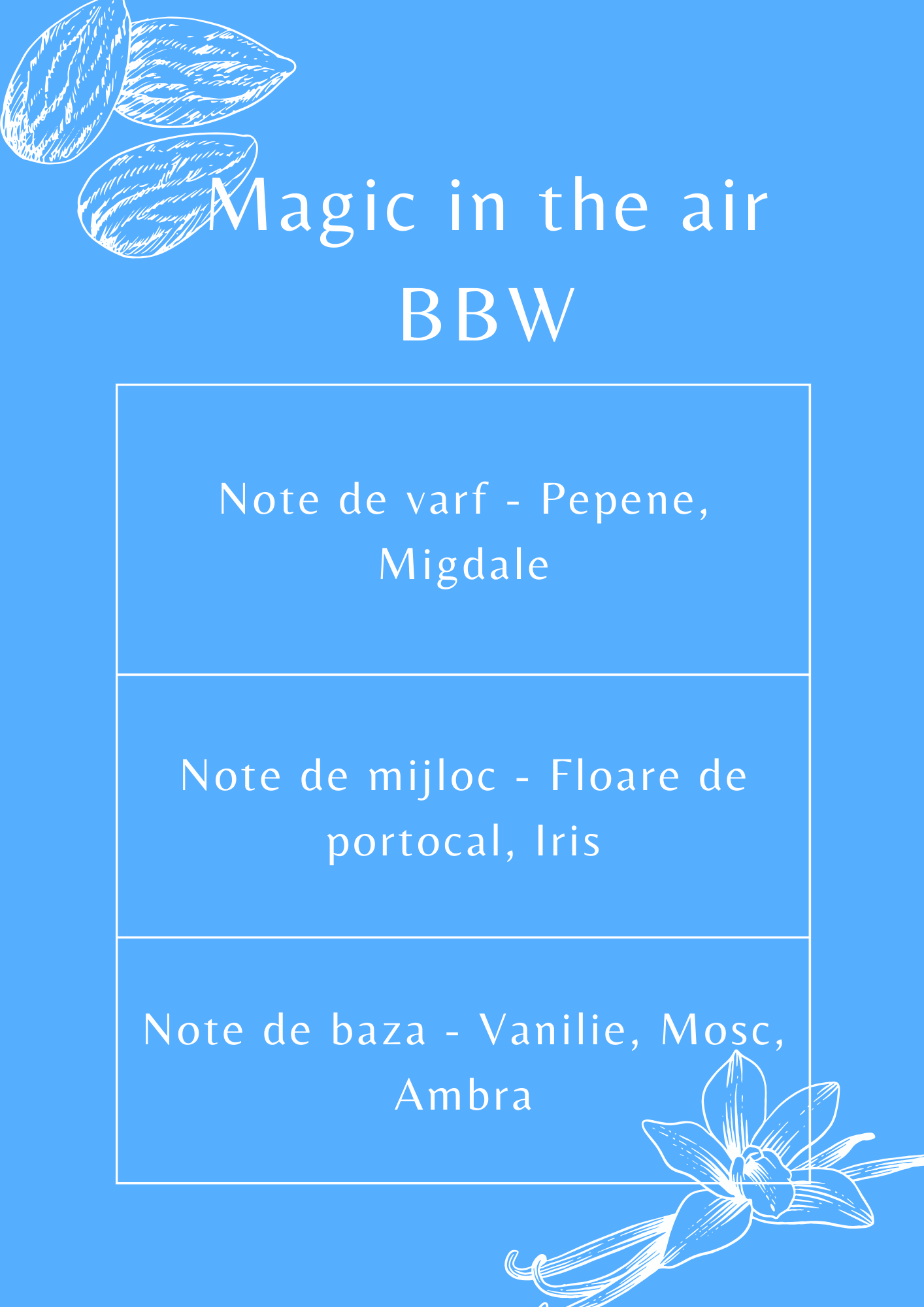 magic in the air winter iarna glow  ulei parfumat lumanari ceara de soia parfumant