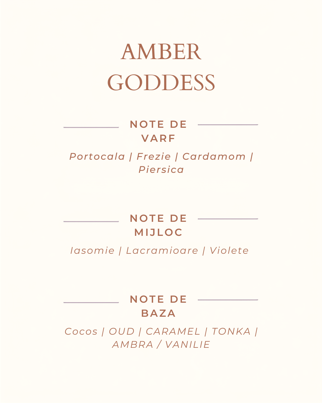 Ulei Parfumat Amber Goddess