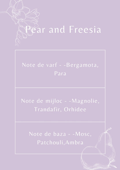 Ulei Parfumat Pear and Freesia