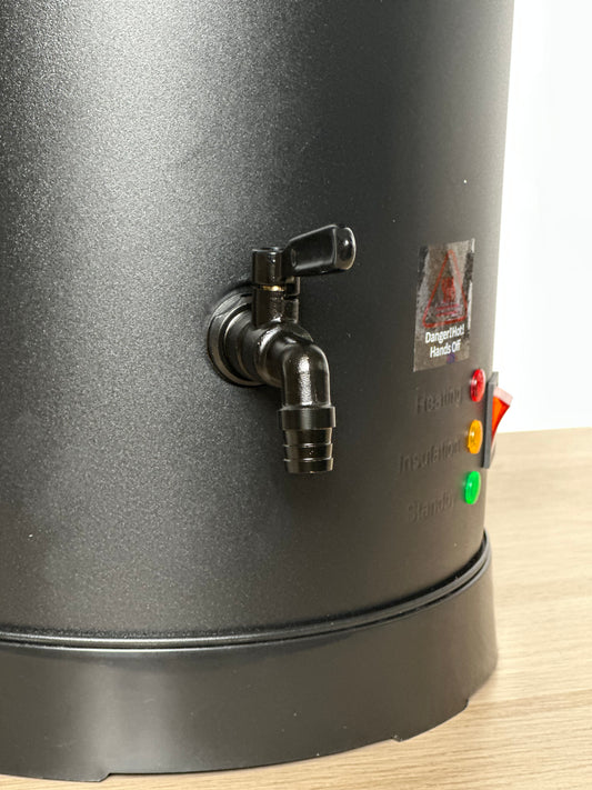 Robinet cu incalzire al topitorului de ceara 8L robinet anti infundare supply lab