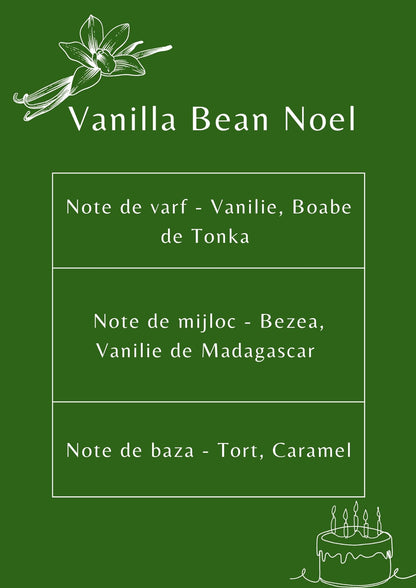 VanillaBeanNoel ulei parfumat vanilie caraciun lumanari parfumate ceara soia supply lab vanilla