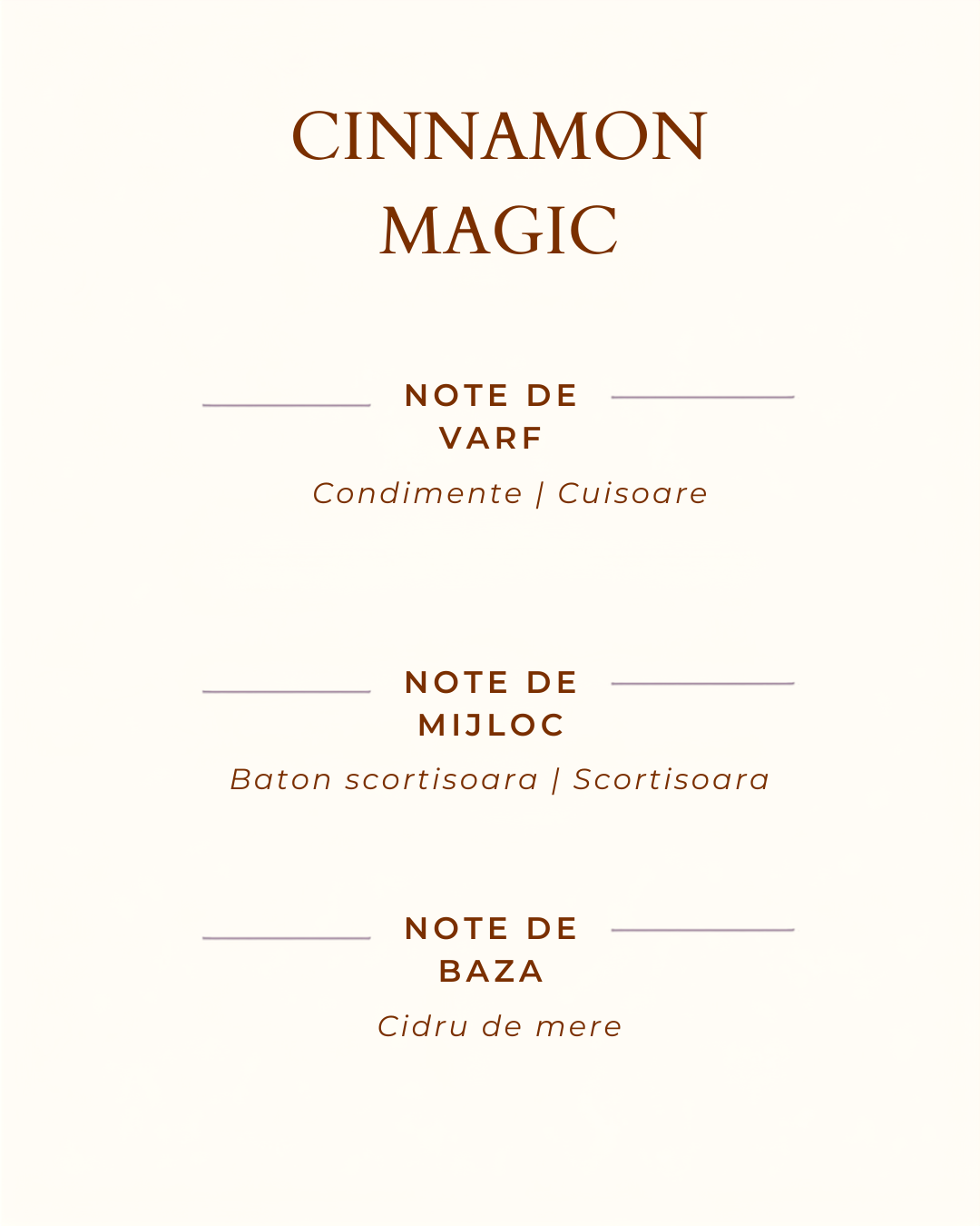 Ulei parfumat Cinnamon Magic