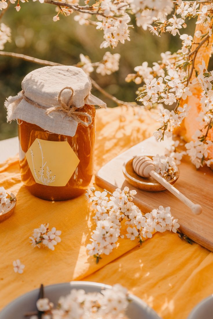 honey blossom miere flori parfum lumanari ceara soia